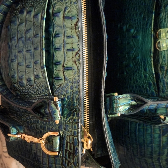 Brahmin crossbody with wallet peacock - Picture 6 of 12